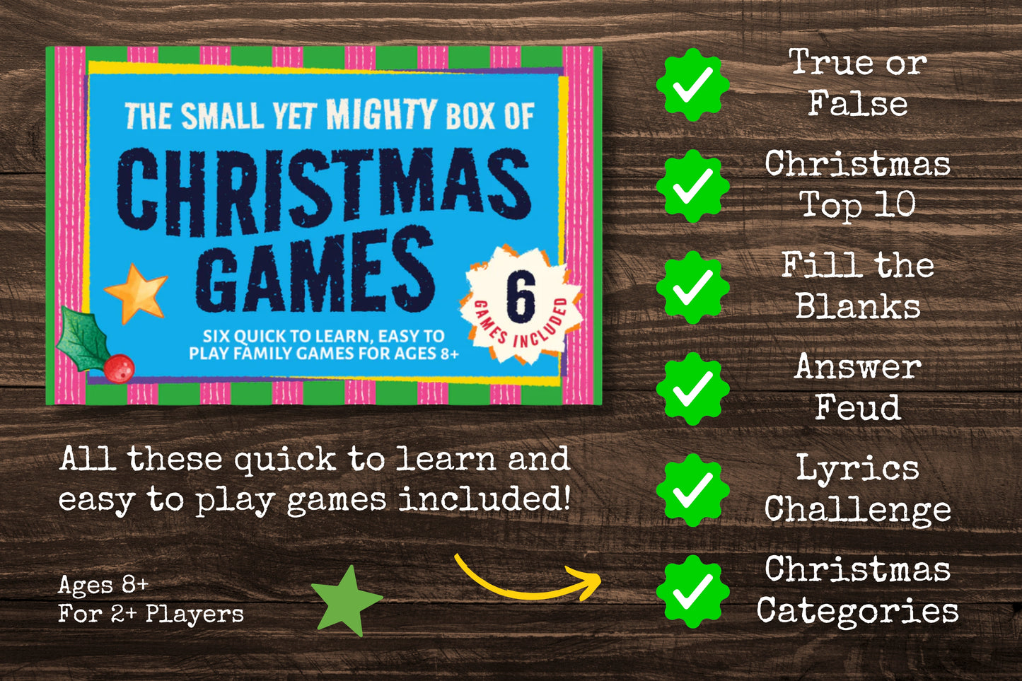 Christmas Games Compendium - A Small but Mighty Box of Fun