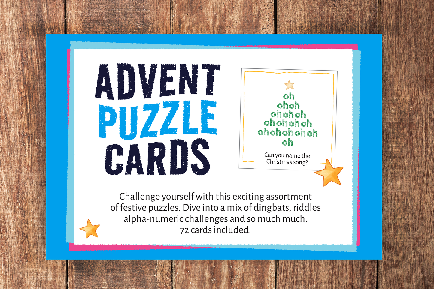 Advent Puzzle Cards - A New Challenge Every Day until Christmas
