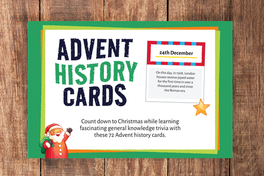 Advent History Cards - A Fun and Educational Way to Countdown to Christmas
