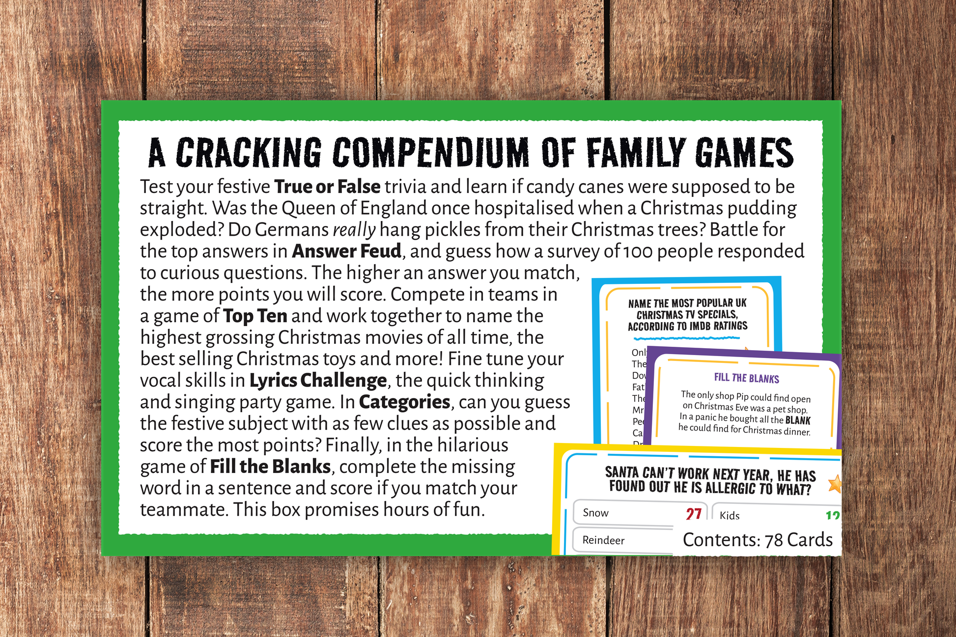 Christmas Games Compendium - A Small But Mighty Box of Games